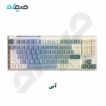 کیبورد بیسیم گیمینگ مکانیکال لاجیکی مدل K420