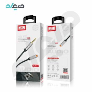 کابل افزایش طول صدا AUX ارلدام مدل ET-AUX34