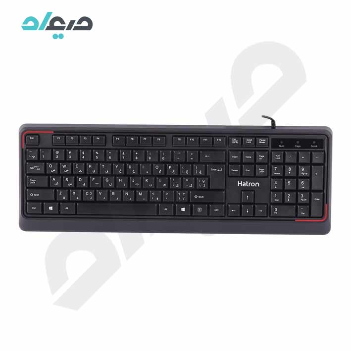 کیبورد سیمی هترون Hatron مدل HK180