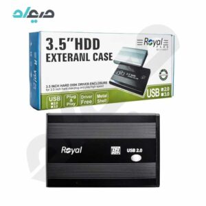 هارد باکس 3.5 اینچی USB2.0 رویال Royal مدل ET3521