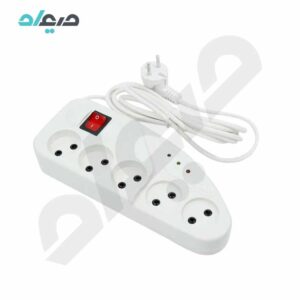 محافظ برق 5 خانه تکسان طول 3 متر