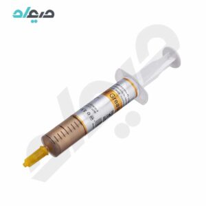 خمیر سیلیکون سرنگی بزرگ طلایی