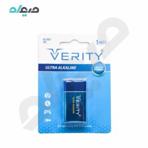باتری کتابی 6LR61 9V وریتی مدل ultra Alkaline