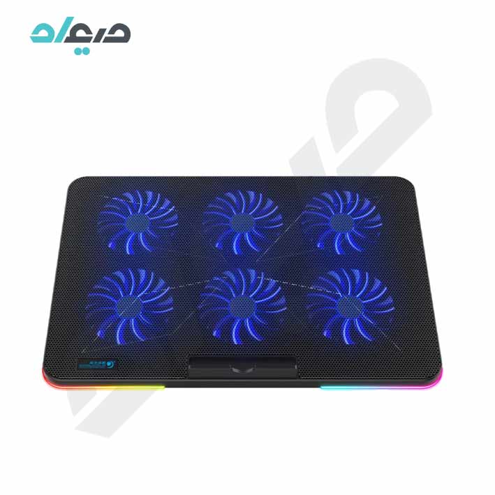 پایه خنک‌کننده گیمینگ لپ‌تاپ 6 فن کولکلد مدل F5