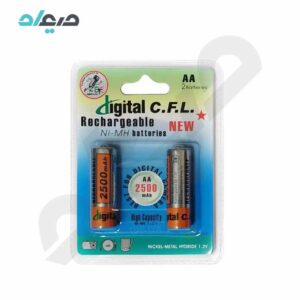 باتری قلمی قابل شارژ 2500 میلی آمپر Digital CFL