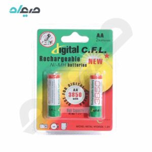 باتری قلمی قابل شارژ 3850 میلی آمپر Digital CFL
