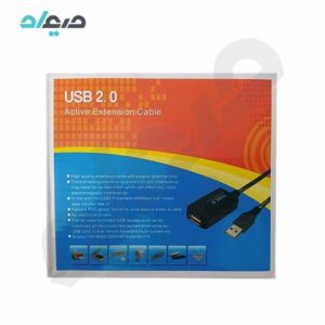 کابل افزایش طول USB2.0 برددار طول 10 متر