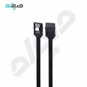 کابل هارد دیتا ساتا 6 گیگ قفل‌دار 30 سانتیمتر (تکی)