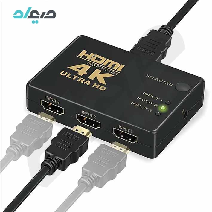 سوئیچ 3 پورت HDMI برند KAISER