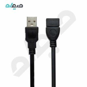 کابل افزایش طول USB2.0 برند MW-NET طول 30 سانتی‌متر