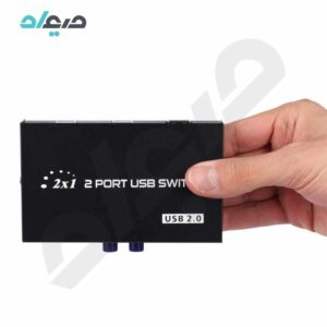 سوئیچ پرینتر 2 به 1 دستی پورت USB