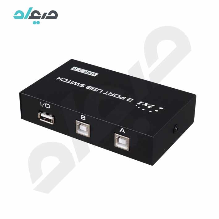 سوئیچ پرینتر 2 به 1 دستی پورت USB