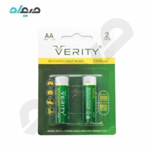 باتری قلمی شارژی 2300mAh وریتی مدل HR6 1.2V