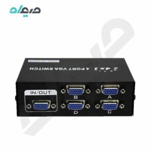 سوئیچ VGA گرافیک 1 به 4 دستی