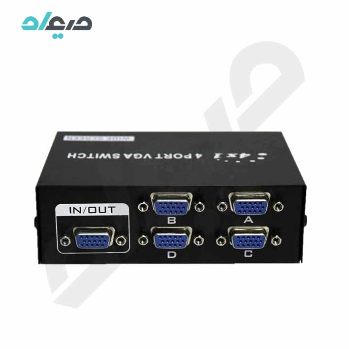 سوئیچ VGA گرافیک 1 به 4 دستی