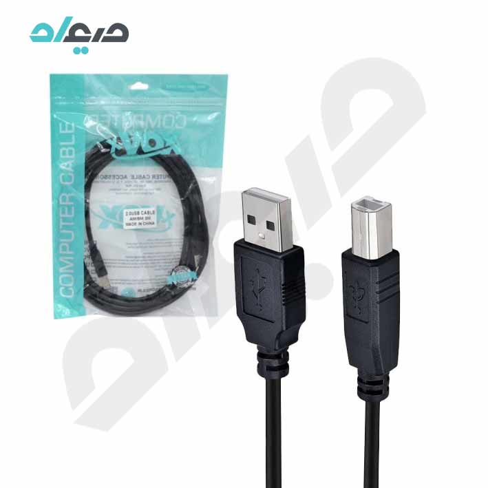 کابل پرینتر USB2.0 ایکس‌وکس (XVOX) طول 3 متر