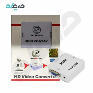 تبدیل مینی VGA به AV ایکس‌پی مدل XP-VA632H