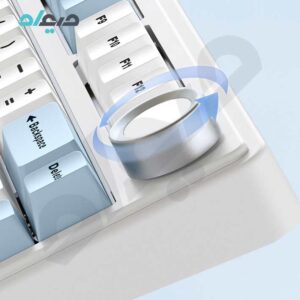 کیبورد گیمینگ تمام مکانیکال آئولا مدل F75 ICE VEIN SWITCH