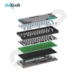 کیبورد بی‌سیم گیمینگ فنتک مدل ATOM PRO63 MK912