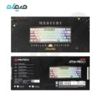 کیبورد بی‌سیم گیمینگ فنتک مدل ATOM PRO63 MK912