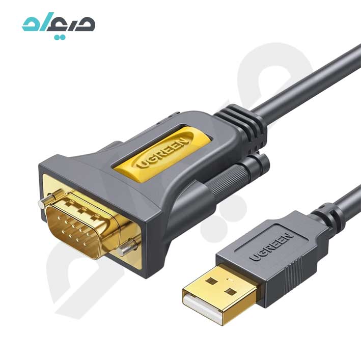 کابل تبدیل USB-A به RS232 یوگرین مدل CR104- 20222