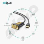 کابل تبدیل USB-A به RS232 یوگرین مدل CR104- 20222