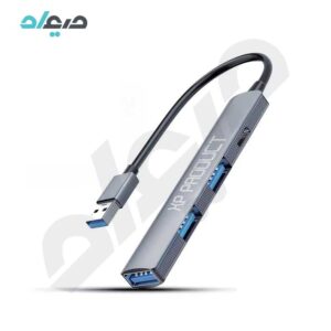 هاب 4 پورت USB3.0+PD ایکس‌پی مدل XP-H823P