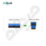 کابل تبدیل پرینتر USB3.0 یوگرین مدل US210- 10372