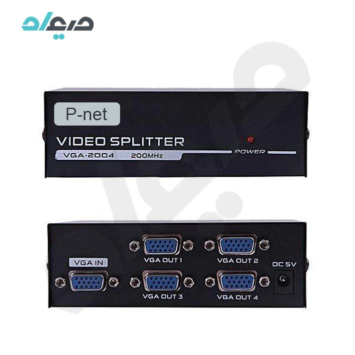 اسپلیتر 4 پورت VGA پینت مدل VGA-2004