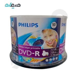 دی‌‍وی‌دی خام فیلیپس مدل Philips DVD-R با قابلیت چاپ