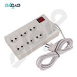 محافظ برق 6 خانه ایلون مدل VP9006 طول کابل 3 متری