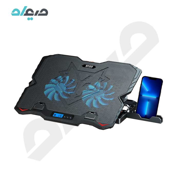 پایه خنک‌کننده 2 فن لپ‌تاپ انزو مدل LF-224