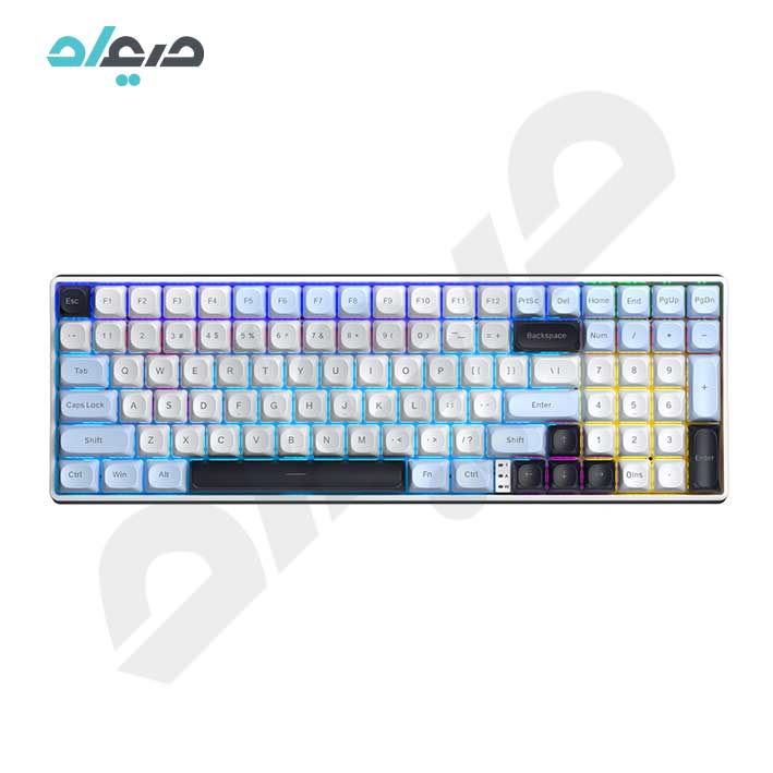 کیبورد گیمینگ سیمی/ بیسیم مکانیکال آئولا مدل S100 PRO