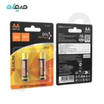 باتری قلمی دوتایی هوکو مدل DLR01 AA LR6 1.5V