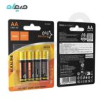 باتری قلمی چهارتایی هوکو مدل DLR01 AA LR6 1.5V