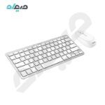 مینی کیبورد و ماوس بی سیم و بلوتوثی هوکو مدل DI05