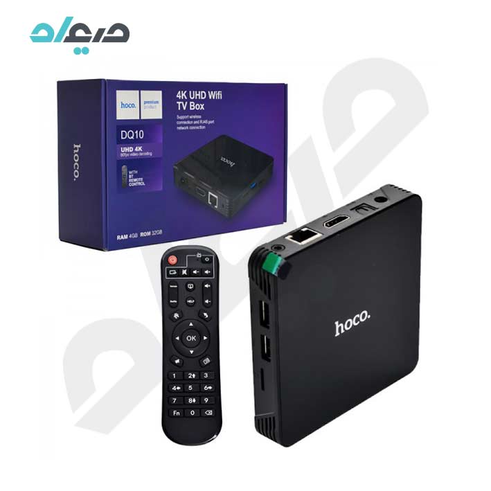 اندروید باکس هوکو مدل DQ10 4K BT5.0
