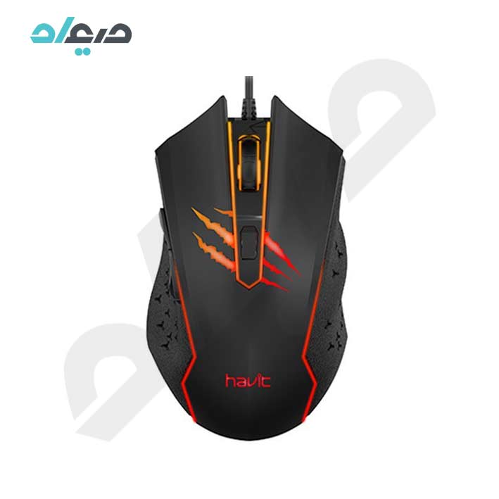 ماوس سیمی گیمینگ مدل MS-1027