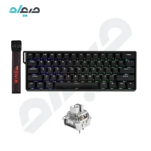 کیبورد گیمینگ سیمی آئولا مدل WIN60HE سوئیچ مغناطیسی