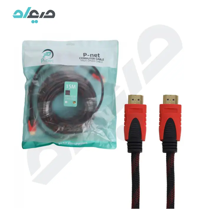کابل HDMI پی نت (P-net) طول 15 متر