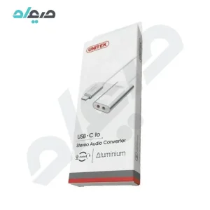 مبدل TYPE-C به AUDIO یونیتک مدل Y-248