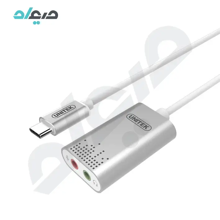 مبدل TYPE-C به AUDIO یونیتک مدل Y-248