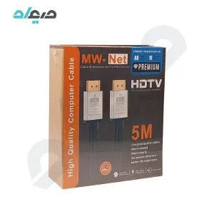 کابل hdmi 4K ام دبلیونت MW-NET طول 5 متر