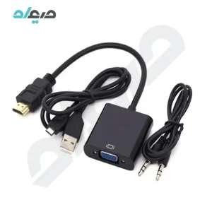 کابل تبدیل HDMI To VGA PS4 پی‌نت P-net