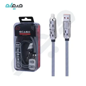 کابل شارژ گیمینگ RGB دار تسکو مدل GCA60