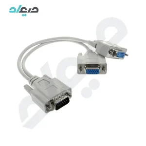 کابل 1 به 2 VGA طول 0.2 متر
