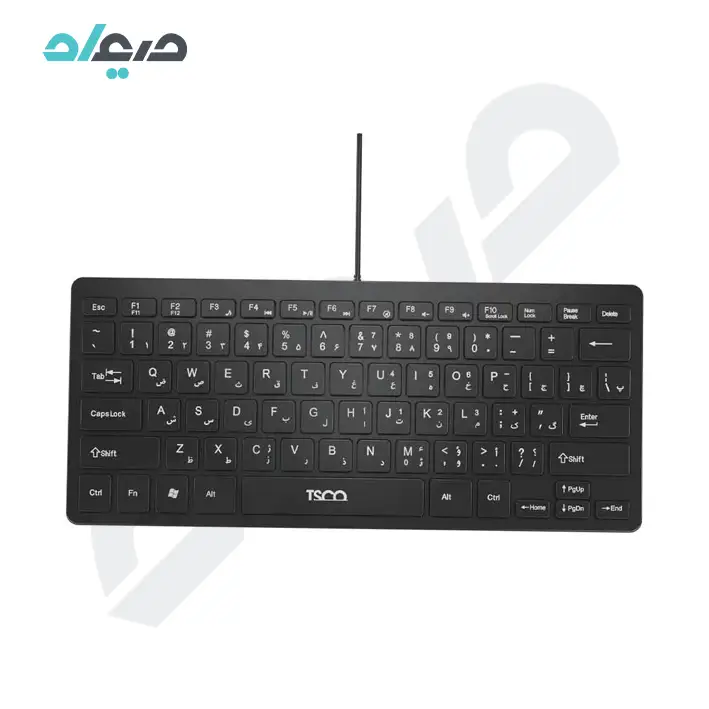 کیبورد سیمی تسکو مدل TK 8044