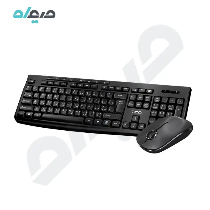 کیبورد ماوس بیسیم تسکو مدل TKM 7027W