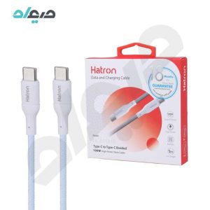 کابل شارژ و دیتا 100 وات هترون مدل HC610HB